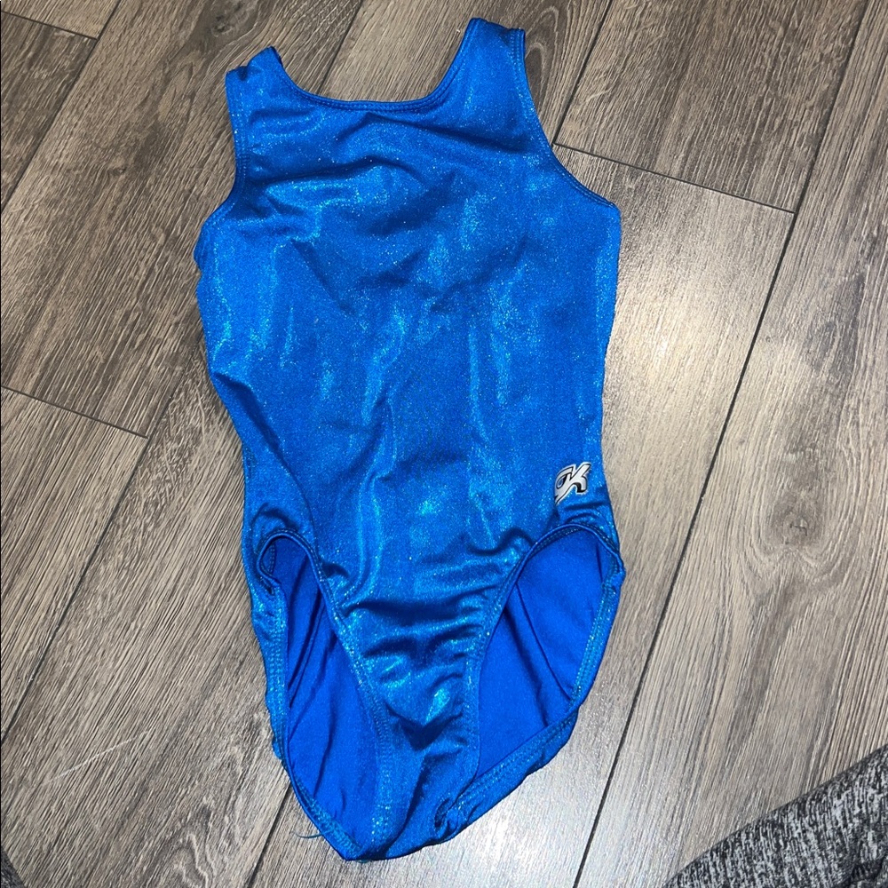 Blue Shimmer Leotard